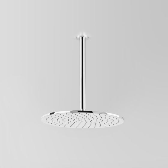 Astra Walker Icon Ceiling Mounted Shower with 300mm Arm & 400mm Rose - a69.11.ac.400